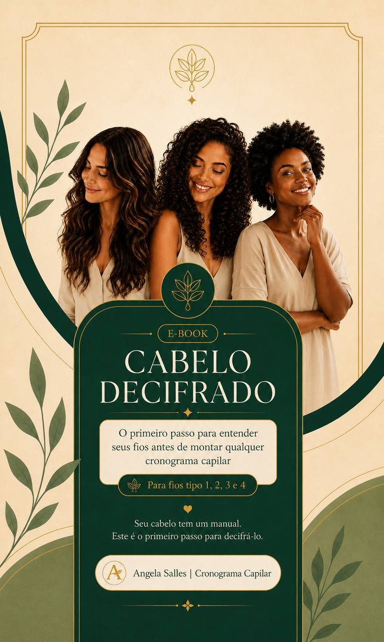 Capa do e-book Cabelo Decifrado